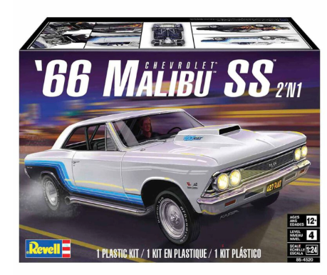 Revell 854520 1/24 66 Chevy Malibu SS 2N1 Model Kit