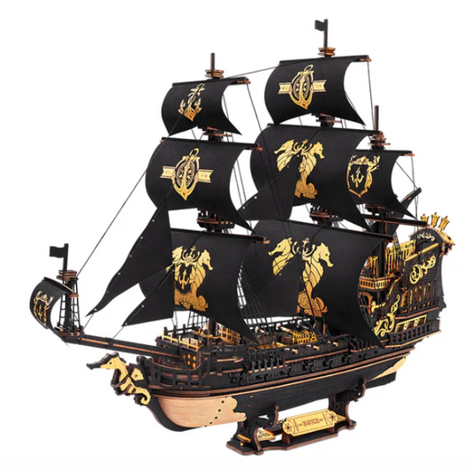 Sailing ship man of war
