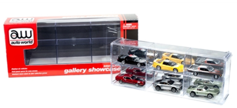 Auto World DC003 1/64 Interlocking Six Car Display Case