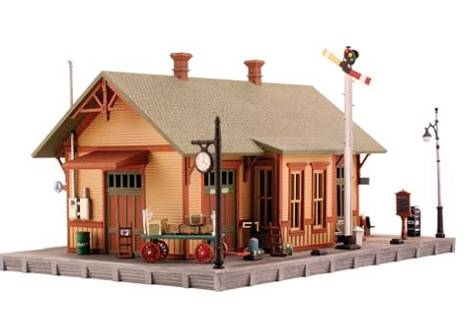 Woodland Scenics PF5207 Woodland Station N Scale Kit