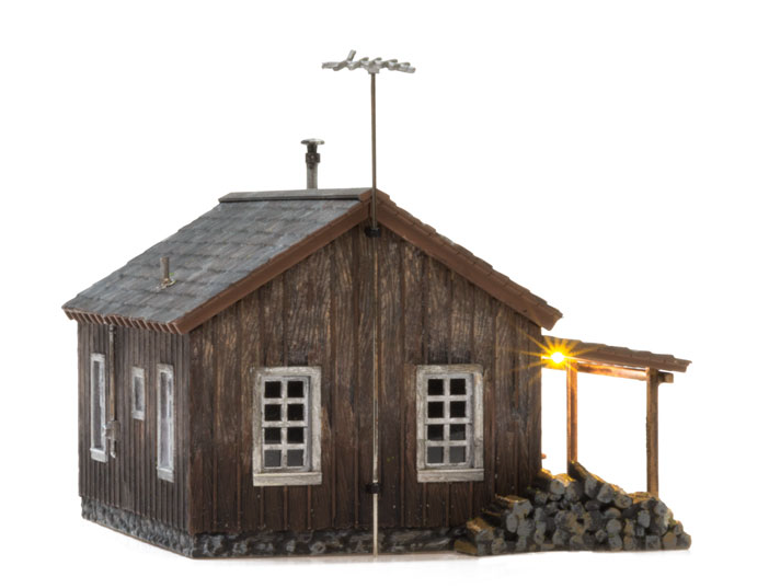 Woodland Scenics BR4955 Rustic Cabin - N Scale