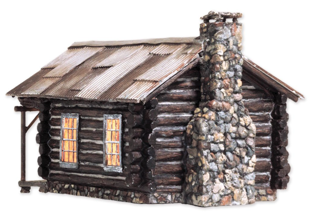 Woodland Scenics BR5071 Cozy Cabin- HO Scale