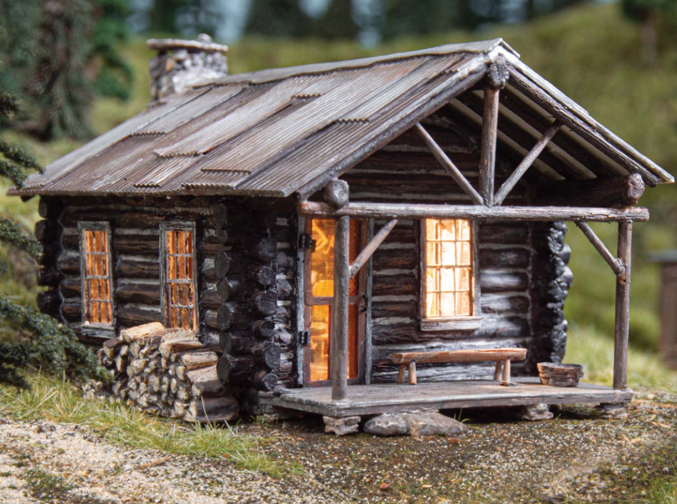 Woodland Scenics BR5071 Cozy Cabin- HO Scale