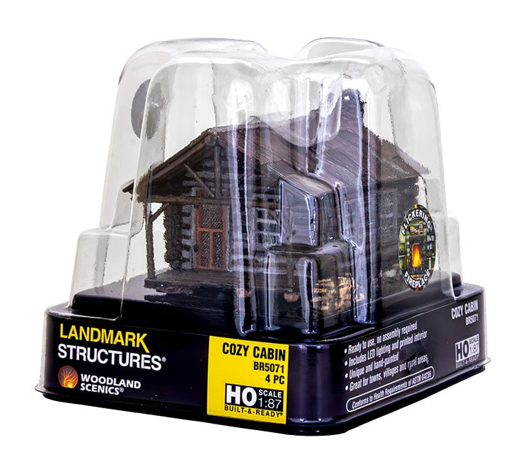 Woodland Scenics BR5071 Cozy Cabin- HO Scale