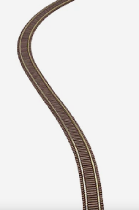 Atlas Code 55 Track w/Nickel-Silver Rail & Brown Ties 30" long (Scale=N)