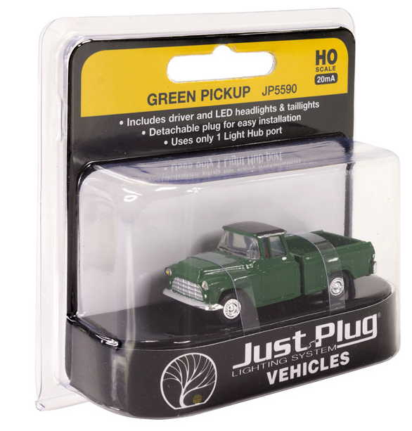 Woodland Scenics JP5590 Green Pick up HO Scale