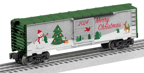 Lionel 2428070 2024 Christmas Boxcar