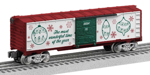 Lionel 2428080 2024 Christmas Music Boxcar