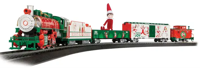 Bachmann 00779 HO THE ELF ON THE SHELF® - SCOUT ELF EXPRESS Starter Train Set