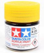 Tamiya color acrylic paint can with yellow lid