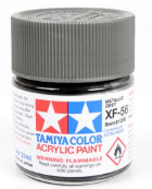 Tamiya acrylic paint can in gray color