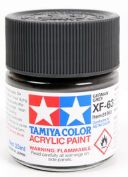 Tamiya Color XF-60 acrylic paint can with black lid