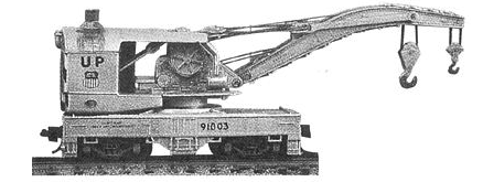 Tichy Train Group Kit 2700 120 Ton Wrecking Crane N Scale