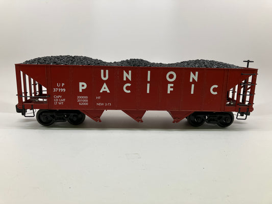 G Scale Union Pacific Coal oad hopper #37199 Used