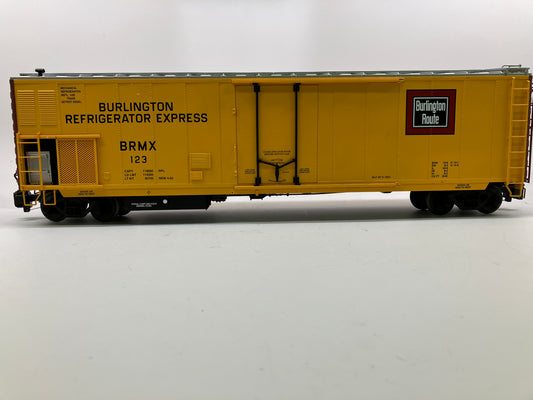 USA Trains R16714 Burlington Route 50' Refrigerator Car Used