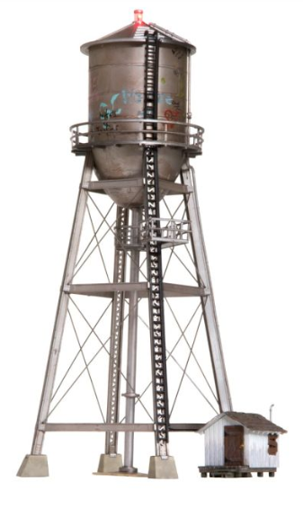 Woodland Scenics O Scale 785-5866 Rustic Water Tower - Built-&-Ready(R) Landmark Structure, Assembled