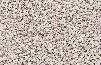 Close-up of light-colored gravel or small stones