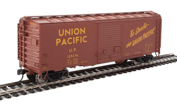 WalthersMainline (HO)Part # 910-2263 40' ACF Welded Boxcar w/8' Youngstown Door - Ready to Run -- Union Pacific(R) #125276