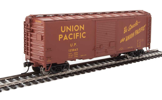 WalthersMainline (HO)Part # 910-2264 40' ACF Welded Boxcar w/8' Youngstown Door - Ready to Run -- Union Pacific(R) #125843