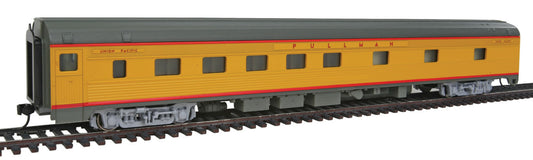 Walthers 30108 HO 85' Budd 10-6 Sleeper - Ready to Run -- Union Pacific (Armour Yellow, gray, red)