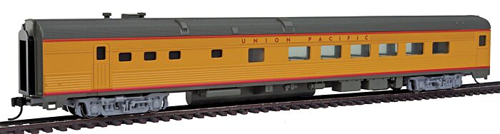 WalthersMainline (HO) Part # 910-30158 85' Budd Diner - Ready to Run -- Union Pacific (Armour Yellow, gray, red)
