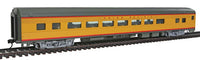 WalthersMainline (HO) Part # 910-30008 85' Budd Large-Window Coach - Ready to Run -- Union Pacific (Armour Yellow, gray, red)