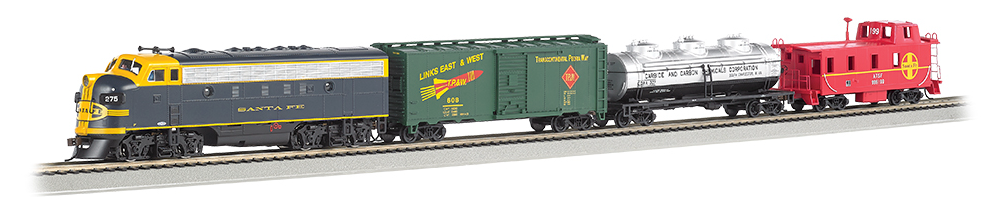 Santa Fe train set