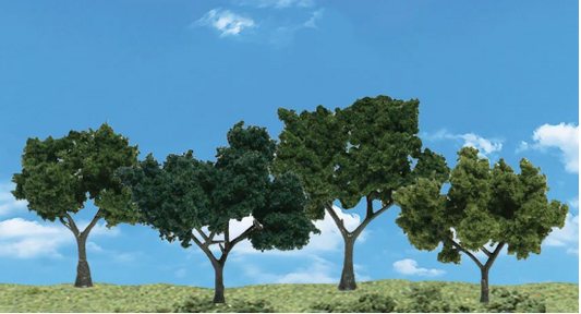 plastic trees