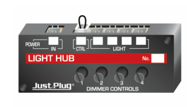 light hub closeup