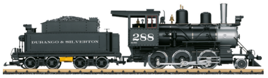 Black steam engine mogul