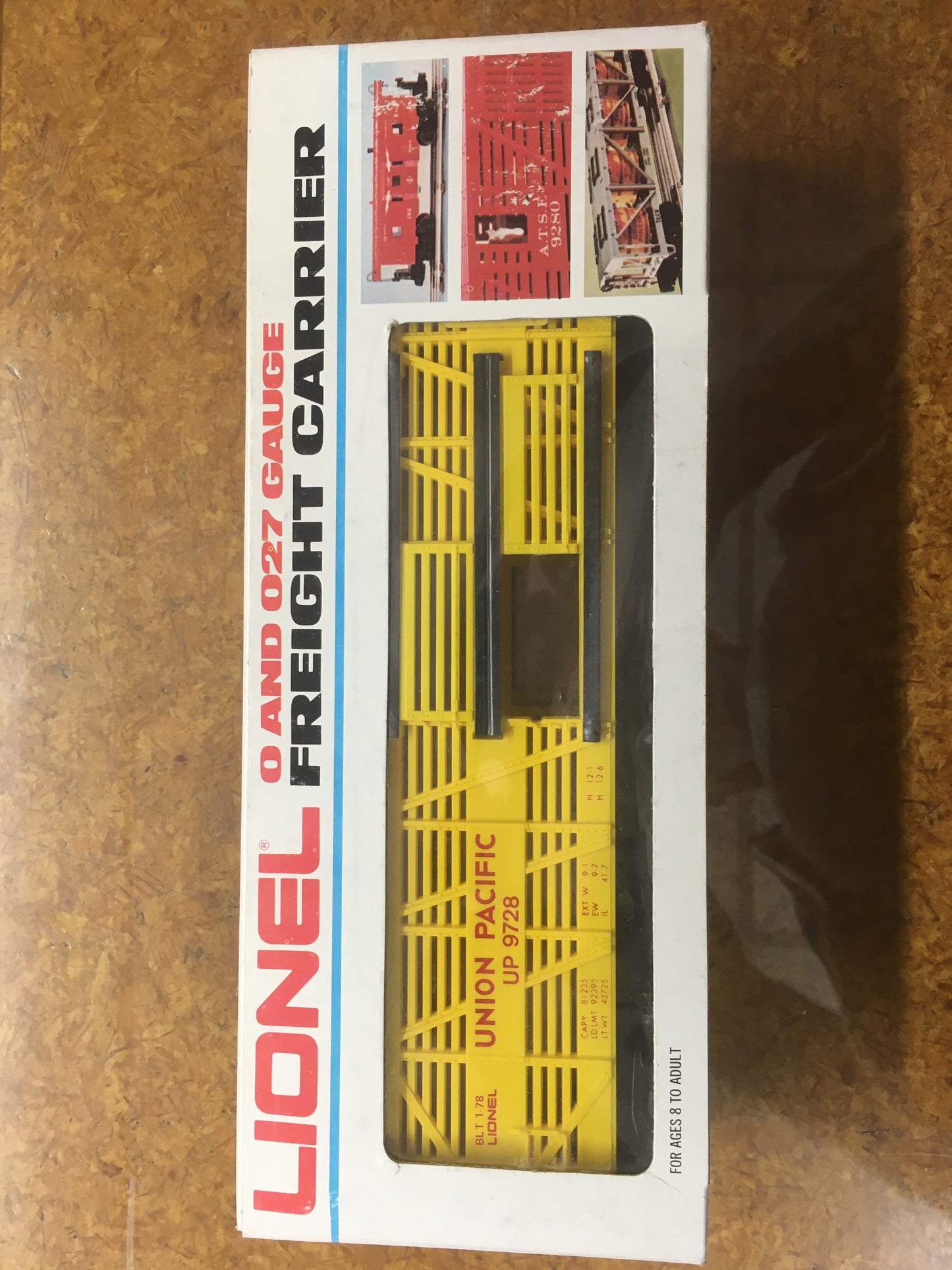 Actual pic of car and box