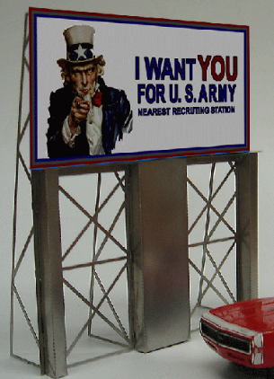 Uncle Sam billboard