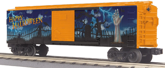 Halloween box car