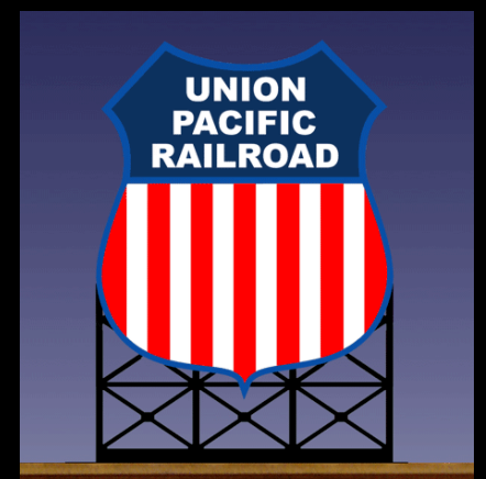 Miller Union Pacific Light animated billboard