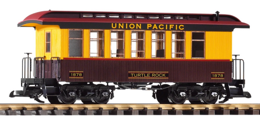 Piko 38654 UNION PACIFIC WOOD COACH #1878 (G-SCALE)