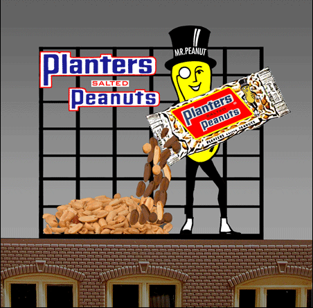 Miller Planters Peanuts Billboard