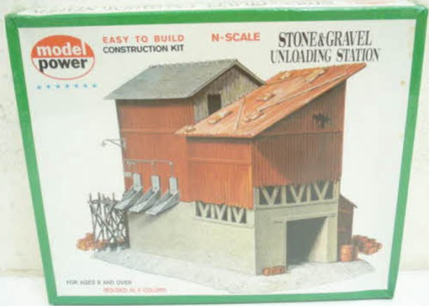 Model Power 1518 N ScaleStone & Gravel Unloading Station Building Kit