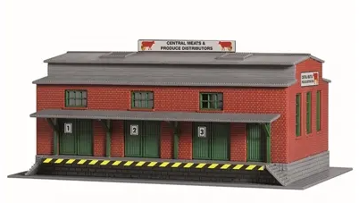 MODEL POWER #2620 N Scale CENTRAL MEAT & PRODUCE DISTRIBUTION CO - BUILT-UP