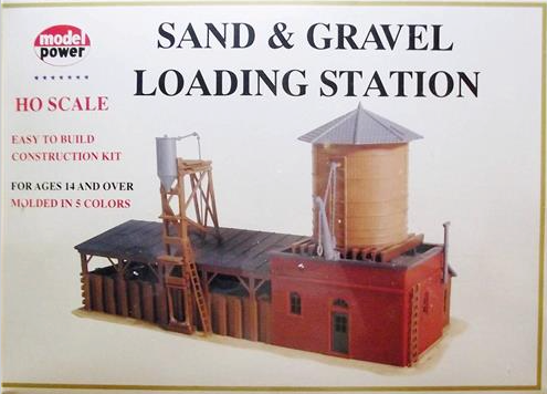MODEL POWER-617 HO GAUGE-SAND & GRAVEL LOADING STATION KIT