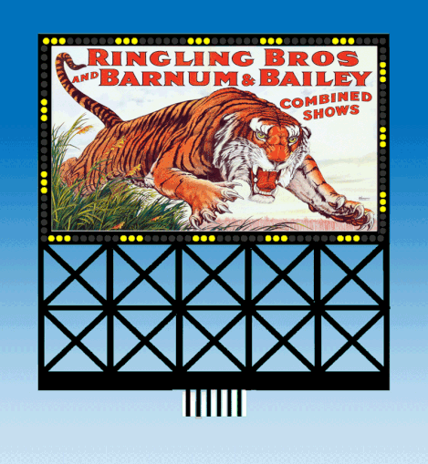 Miller #88-2951 -Large Circus Billboard