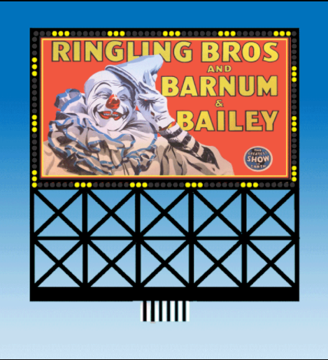 Miller #88-2951 -Large Circus Billboard