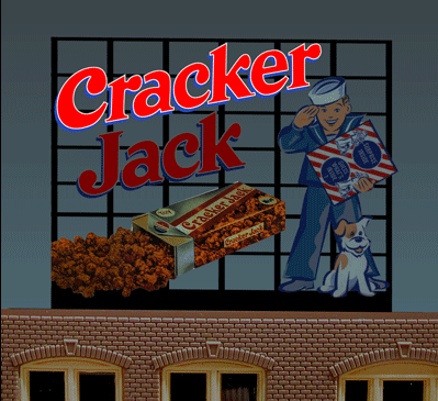 Miller large Cracker Jack Billboard