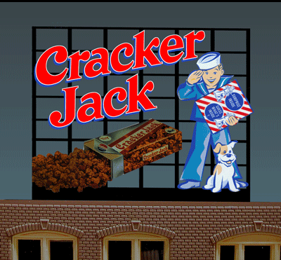 Miller large Cracker Jack Billboard