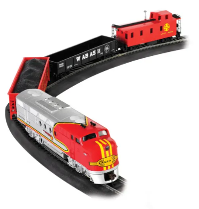 BACHMNN #00647 HO SANTA FE FLYER STARTER SET