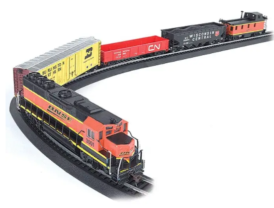 BACHMANN #00706 HO RAIL CHIEF SET