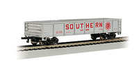 Bachmann 160-17204 40' Gondola - Ready to Run - Silver Series(R) -- Southern Railway (silver, red)