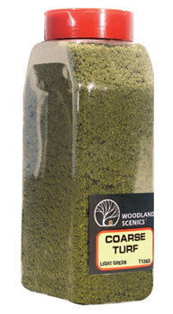 Woodland Scenics 1363 – Coarse Turf Light Green Shaker