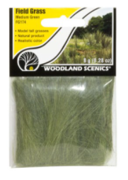 Woodland Scenics 174 – Field Grass Medium Green