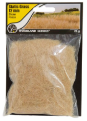 Woodland Scenics FS628 – Static Grass Straw 12mm