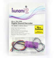 Soundtraxx Tsunami TSU-2200 Sound Decoder, 2 Amp Steam